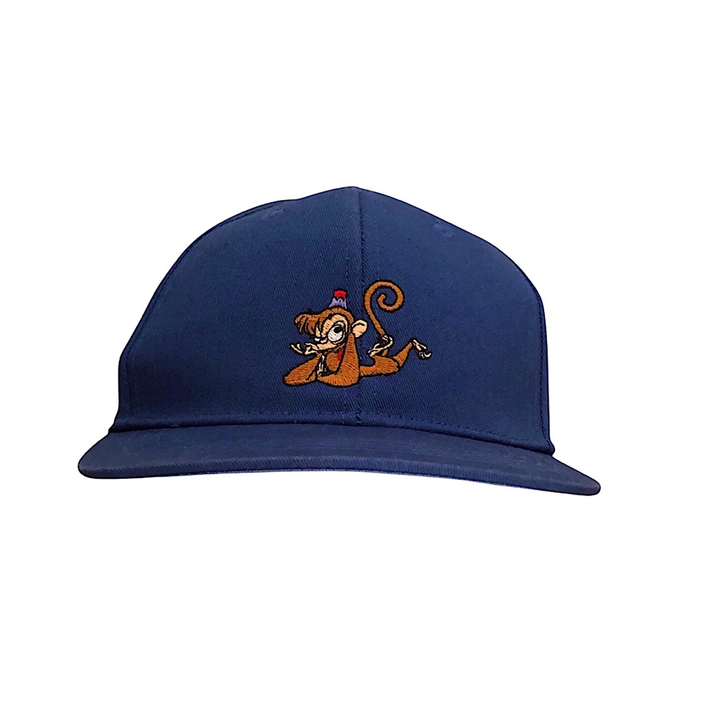Disney's Aladdin Movie Abu Monkey Blue Adjustable Baseball Cap Youth M/L 7-10